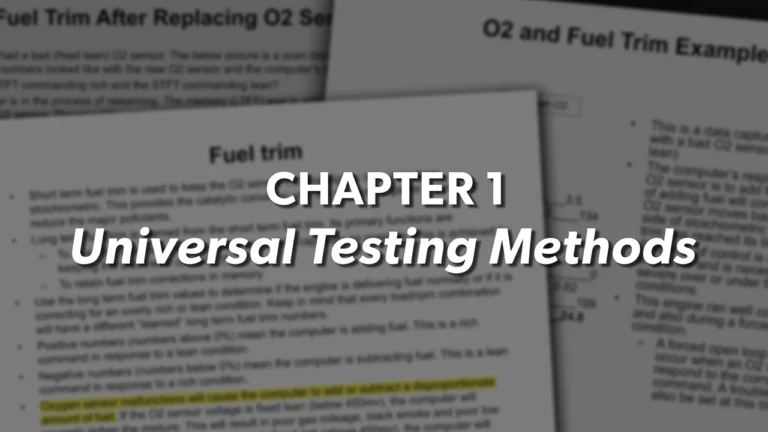 Chapter 1: Universal Testing Methods – Dan’s Version